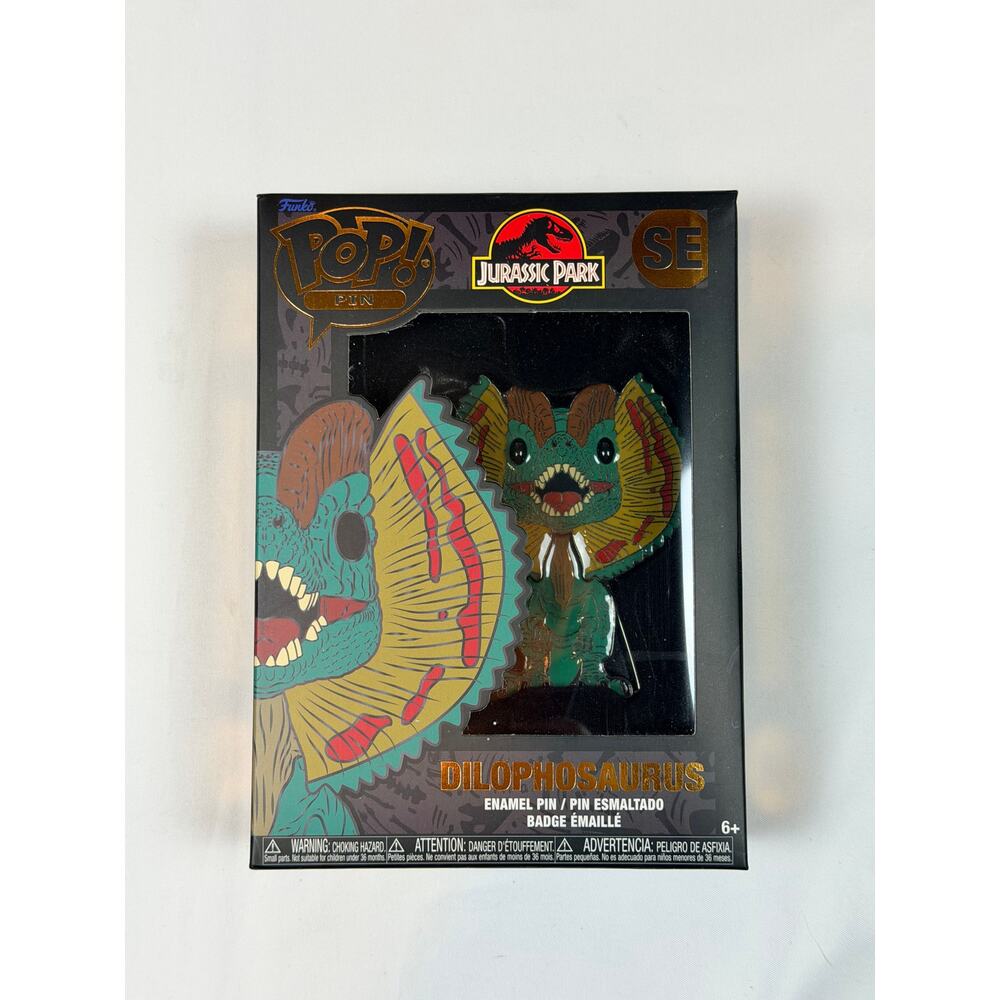 Funko Pop Pin SE Dilophosaurus Enamel Pin Brandnew